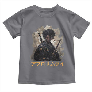 Afro Samurai Toddler T Shirt Black Pride Japanese Arts TS09 Charcoal Print Your Wear
