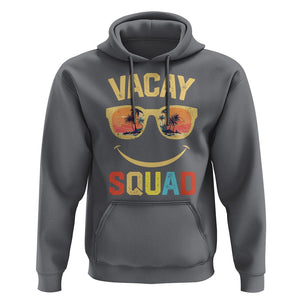 Summer Vacation Hoodie Vacay Squad Funny Beach TS09 Charcoal Print Your Wear