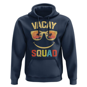 Summer Vacation Hoodie Vacay Squad Funny Beach TS09 Navy Print Your Wear