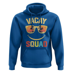 Summer Vacation Hoodie Vacay Squad Funny Beach TS09 Royal Blue Print Your Wear