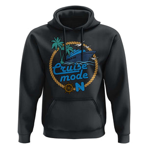 Cruise Mode On Cruising Summer Vacation Hoodie TS09 Black Print Your Wear