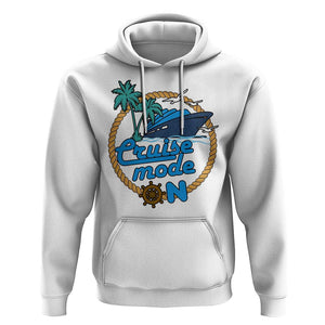 Cruise Mode On Cruising Summer Vacation Hoodie TS09 White Print Your Wear
