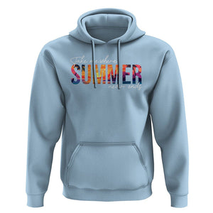 Take Me Where Summer Never Ends Hoodie TS09 Light Blue Print Your Wear