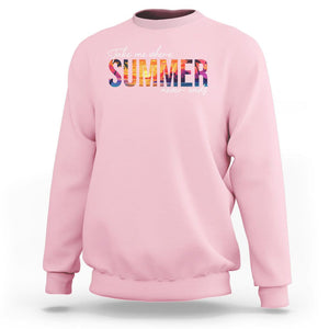 Take Me Where Summer Never Ends Sweatshirt TS09 Light Pink Print Your Wear