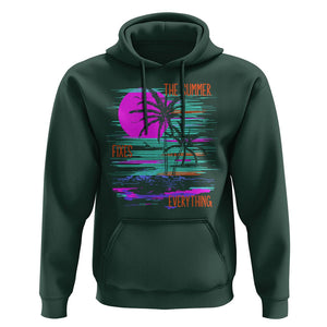 The Summer Fixes Everything Relaxing Holidays Hoodie TS09 Dark Forest Green Print Your Wear