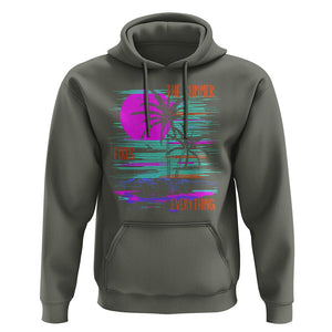 The Summer Fixes Everything Relaxing Holidays Hoodie TS09 Military Green Print Your Wear