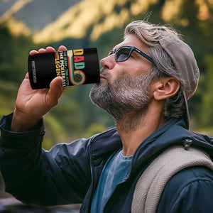 Pickleball Dad 4 in 1 Can Cooler Tumbler The Man The Myth The Legend Retro TS09 Print Your Wear