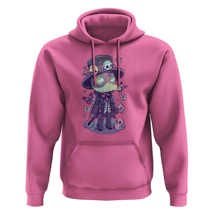 Pastel Goth Cute Creepy Plague Doctor Hoodie TS09 Azalea Printyourwear