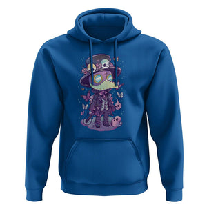 Pastel Goth Cute Creepy Plague Doctor Hoodie TS09 Royal Blue Printyourwear