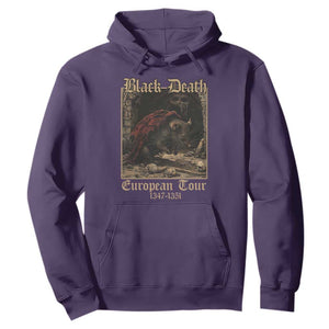 European Tour Creepy Plague Rat Doctor Hoodie TS09 Purple Printyourwear