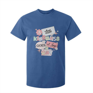 Inspirational A Little Kindness Goes A Long Way T Shirt For Kid TS09 Royal Blue Print Your Wear