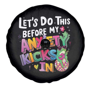 Funny Frog Let's Do This Before My Anxiety Kicks In Spare Tire Cover TS09 Print Your Wear