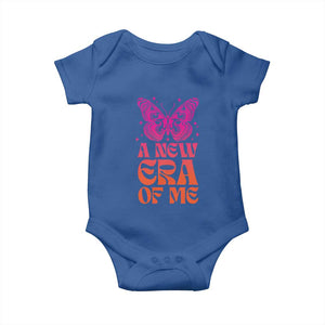A New Era Of Me Baby Onesie TS09 Royal Blue Print Your Wear