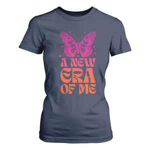 A New Era Of Me T Shirt For Women TS09 Navy Print Your Wear