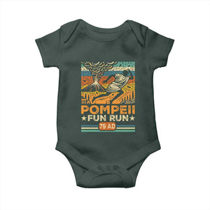 Funny Pompeii Fun Run Baby Onesie Geography Volcanologist TS09 Print Your Wear
