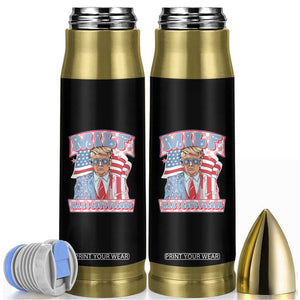 Funny Trump Supporter Bullet Tumbler MILF Man I Love Felons Pink Trump TS09 Black Print Your Wear