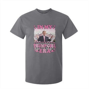 Funny Pink Trump T Shirt For Kid In My Trump Girl Era TS09 Charcoal Print Your Wear