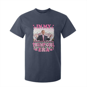 Funny Pink Trump T Shirt For Kid In My Trump Girl Era TS09 Navy Print Your Wear