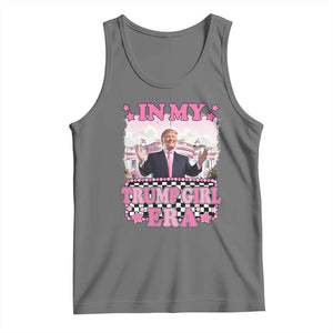 Funny Pink Trump Tank Top In My Trump Girl Era TS09 Black Heather Print Your Wear