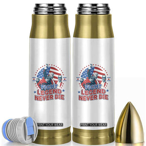 Trump Raised Fist Bullet Tumbler Fight Legend Never Die TS09 White Print Your Wear