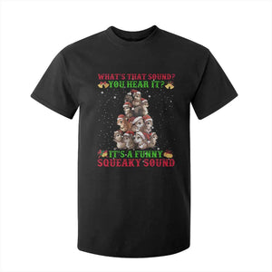 Squirrel Christmas T Shirt For Kid It's A Funny Squeaky Sound TS09 Black Print Your Wear