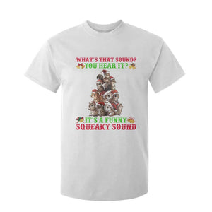Squirrel Christmas T Shirt For Kid It's A Funny Squeaky Sound TS09 White Print Your Wear