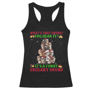 Squirrel Christmas Racerback Tank Top It's A Funny Squeaky Sound TS09 Black Print Your Wear