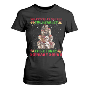 Squirrel Christmas T Shirt For Women It's A Funny Squeaky Sound TS09 Black Print Your Wear