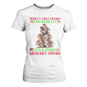 Squirrel Christmas T Shirt For Women It's A Funny Squeaky Sound TS09 White Print Your Wear