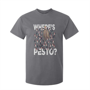 Funny Christmas Wheres Pesto T Shirt For Kid TS09 Charcoal Print Your Wear