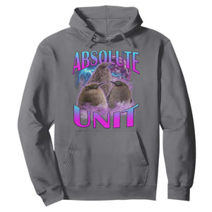 Pesto The Penguin Absolute Unit Hoodie TS09 Charcoal Print Your Wear