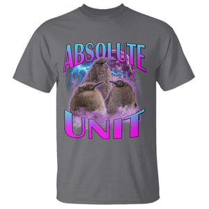 Pesto The Penguin Absolute Unit T Shirt TS09 Charcoal Print Your Wear