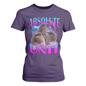 Pesto The Penguin Absolute Unit T Shirt For Women TS09 Purple Print Your Wear