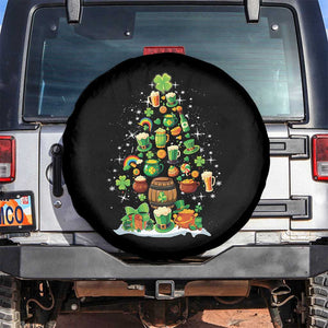 Merry Christmas Tree Irish Spare Tire Cover TS09 No hole Black Print Your Wear
