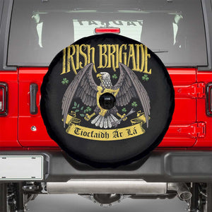 Irish Brigade Spare Tire Cover Tiocfaidh Ar La Eagle Patriotic TS09 Black Print Your Wear