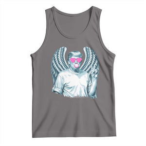 Trump Cupid Vibes Tank Top Trump Bubble Gum TS09 Deep Heather Print Your Wear