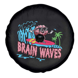 Funny Brain Waves Neuroscience Spare Tire Cover TS09 Print Your Wear