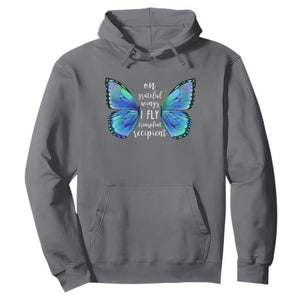 Transplant Recipient On Grateful Wings I Fly Hoodie TS09 Charcoal Print Your Wear
