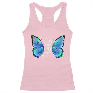 Transplant Recipient On Grateful Wings I Fly Racerback Tank Top TS09 Light Pink Print Your Wear