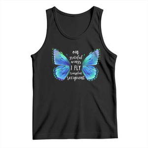 Transplant Recipient On Grateful Wings I Fly Tank Top TS09 Black Print Your Wear