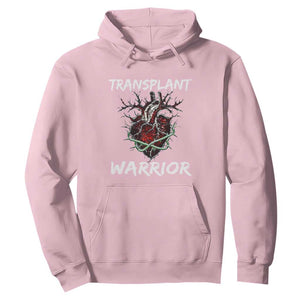 Heart Transplant Warrior Hoodie TS09 Light Pink Print Your Wear