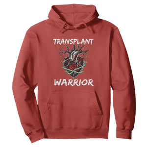 Heart Transplant Warrior Hoodie TS09 Red Print Your Wear