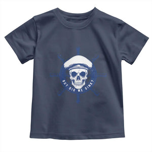 Funny But Did We Sink Toddler T Shirt TS09 Navy Print Your Wear