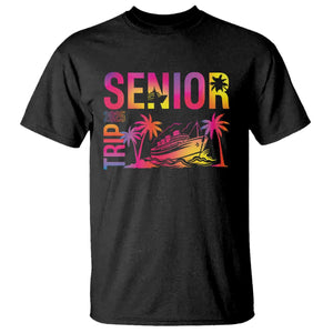 Senior Trip 2025 T Shirt Class of 2025 TS09 Black Print Your Wear