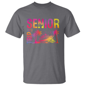 Senior Trip 2025 T Shirt Class of 2025 TS09 Charcoal Print Your Wear