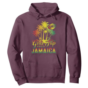 Jamaica Girls Trip 2025 Hoodie Summer Vacation TS09 Maroon Print Your Wear