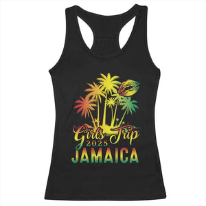Jamaica Girls Trip 2025 Racerback Tank Top Summer Vacation TS09 Black Print Your Wear