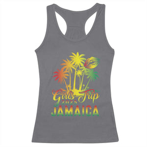 Jamaica Girls Trip 2025 Racerback Tank Top Summer Vacation TS09 Charcoal Print Your Wear