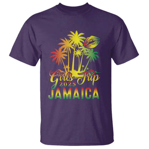 Jamaica Girls Trip 2025 T Shirt Summer Vacation TS09 Purple Print Your Wear