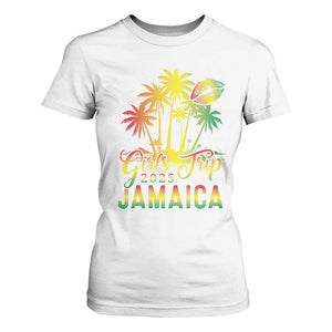 Jamaica Girls Trip 2025 T Shirt For Women Summer Vacation TS09 White Print Your Wear